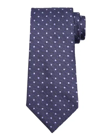 TOM FORD Men 's Contrast Dot Silk Tie | Thumbnail 1