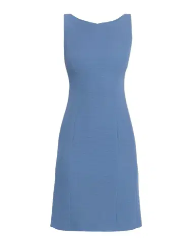 Emporio Armani Sleeveless High-Neck Waffle Dress | Thumbnail 1 Emporio Armani Sleeveless High-Neck Waffle Dress | Thumbnail 1