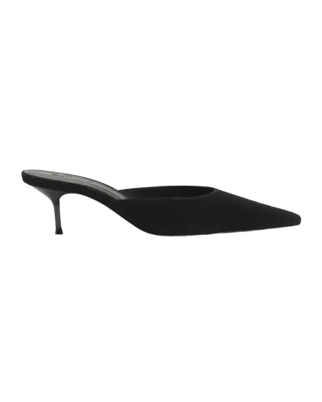 Julie Suede Mule Pumps