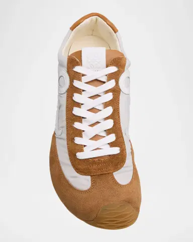 Loewe Men's Ballet Runner 2.0 Nylon & Calfskin Sneakers | Thumbnail 5