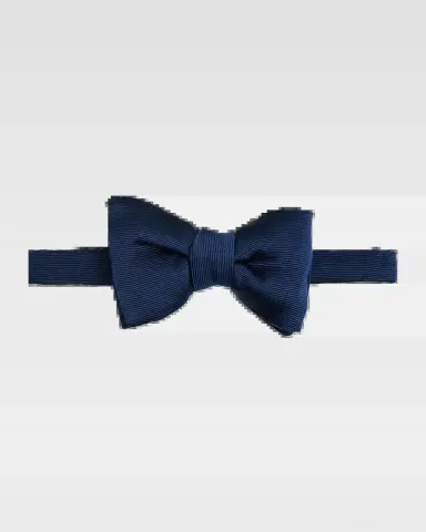 Tom Ford Men's Rib Textured Silk Bow Tie | Thumbnail 2