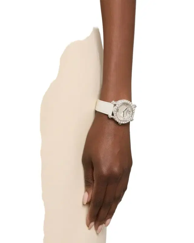 Chopard 36mm Happy Sport Joaillerie Watch with Diamonds and MOP Dial