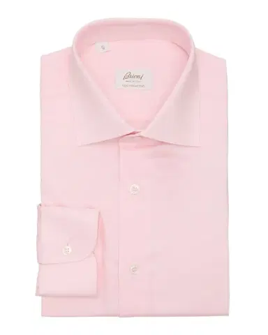 Brioni Men 's Ventiquattro Cotton Twill Dress Shirt | Thumbnail 1