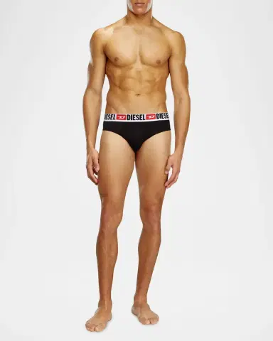 Diesel Men's Umbr-Andre 3-Pack Briefs | Thumbnail 2 Diesel Men's Umbr-Andre 3-Pack Briefs | Thumbnail 2