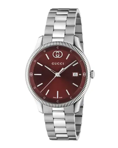 Gucci G Timeless 38mm Stainless Steel Bracelet Watch | Thumbnail 1