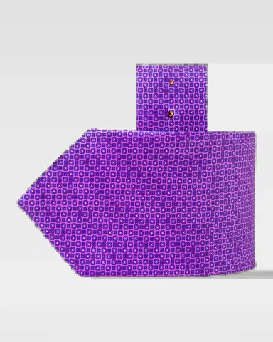 Stefano Ricci Men's Micro-Geometric Silk Tie | Thumbnail 2