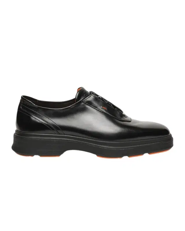 Men 's Easy Leather Rubber-Sole Derby Shoes