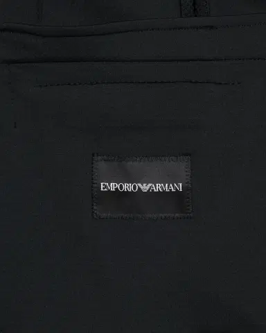 Emporio Armani Men's Rice Stitch Notch Lapel Sport Coat | Thumbnail 6