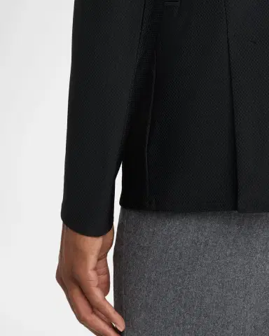 Emporio Armani Men's Rice Stitch Notch Lapel Sport Coat | Thumbnail 8