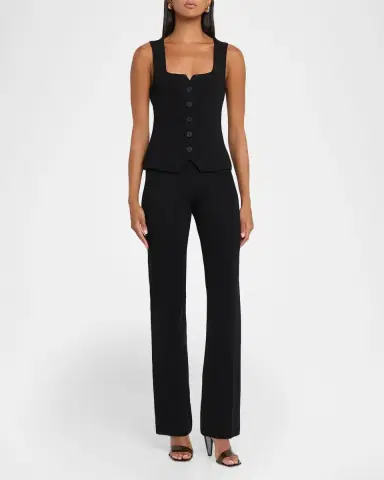 Staud Marisa Vest Top | Thumbnail 2 Staud Marisa Vest Top | Thumbnail 2