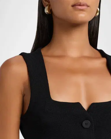 Staud Marisa Vest Top | Thumbnail 5 Staud Marisa Vest Top | Thumbnail 5