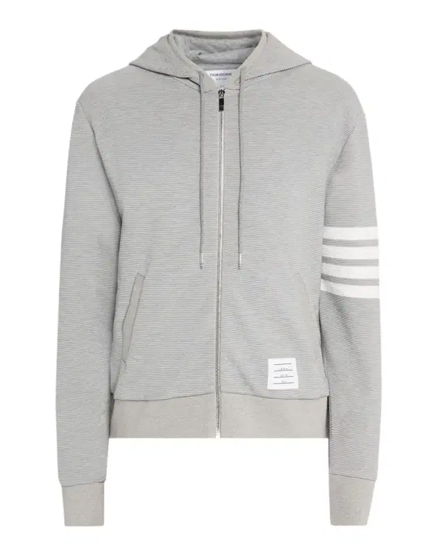 Men 's  Bar Ottoman Zip Hoodie