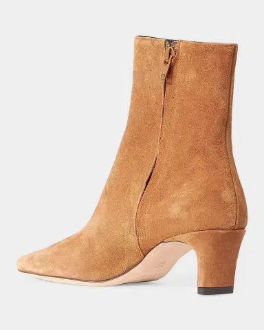 STAUD Wally Suede Ankle Boots | Thumbnail 3