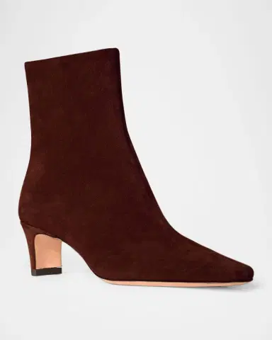 STAUD Wally Suede Ankle Boots | Thumbnail 7