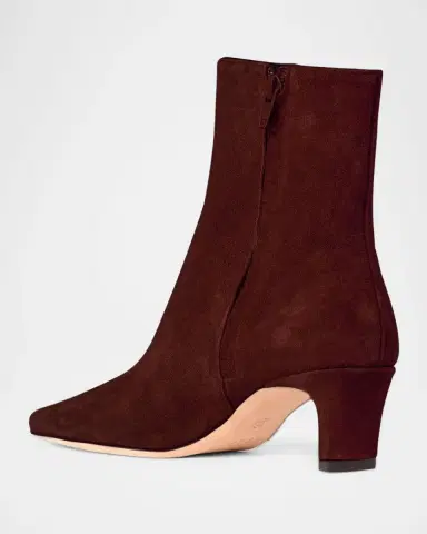 STAUD Wally Suede Ankle Boots | Thumbnail 9