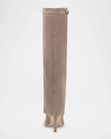 Marc Fisher LTD Naples Suede Foldover Knee-High Boots | Thumbnail 2 Marc Fisher LTD Naples Suede Foldover Knee-High Boots | Thumbnail 2