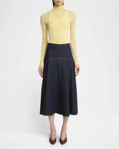 Jacquemus The Denim Triangle Skirt | Thumbnail 2 Jacquemus The Denim Triangle Skirt | Thumbnail 2