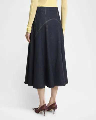Jacquemus The Denim Triangle Skirt | Thumbnail 3 Jacquemus The Denim Triangle Skirt | Thumbnail 3