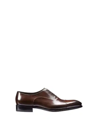 Santoni Men's Isaac Cap-Toe Leather Oxford Shoes | Thumbnail 1