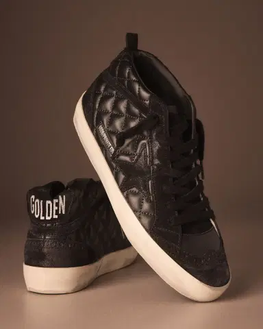 Golden Goose Midstar Classic Matellasse Nappa Leather Mid-Top Sneakers | Thumbnail 5 Golden Goose Midstar Classic Matellasse Nappa Leather Mid-Top Sneakers | Thumbnail 5