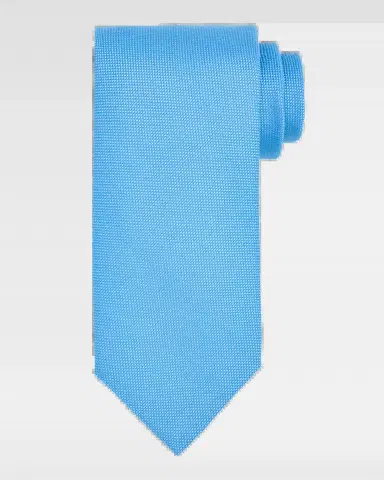 Stefano Ricci Men's Micro-Jacquard Wool and Silk Tie | Thumbnail 2