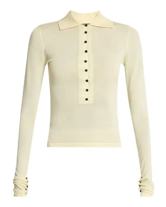 The Merino Polo Top