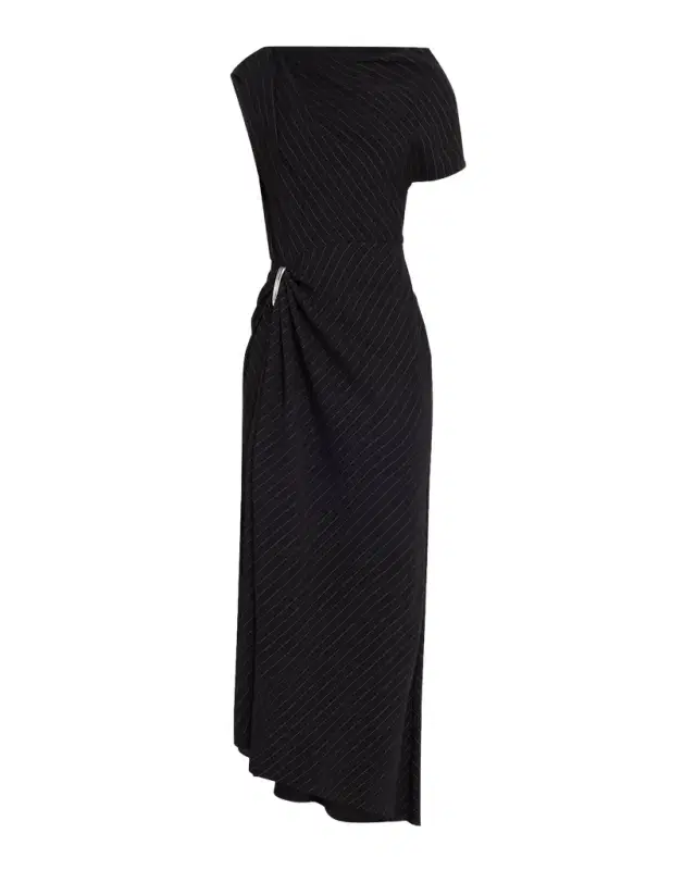 The Lowery Asymmetric Draped Dress