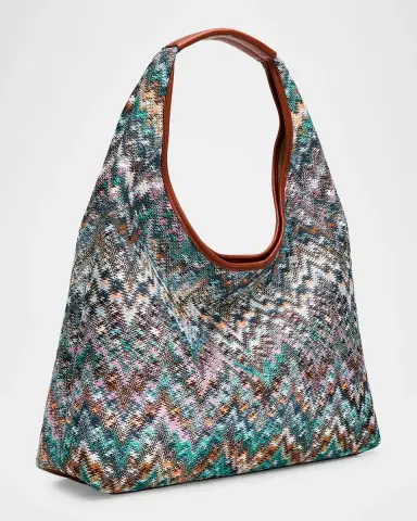 Missoni Large Zigzag Canvas Tote Bag | Thumbnail 2