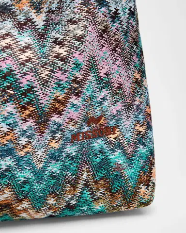 Missoni Large Zigzag Canvas Tote Bag | Thumbnail 5
