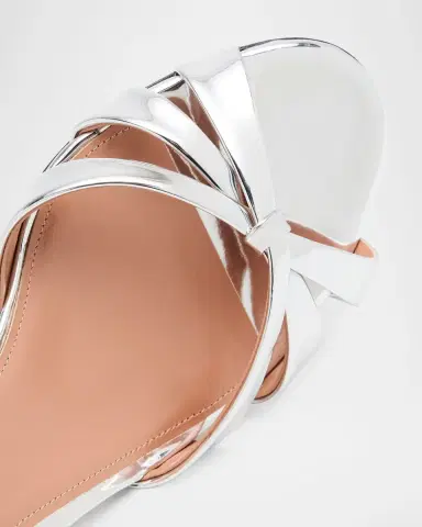 Aquazzura 50mm Tati Shiny Specchio Halter Sandals | Thumbnail 5 Aquazzura 50mm Tati Shiny Specchio Halter Sandals | Thumbnail 5