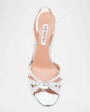 Aquazzura 50mm Tati Shiny Specchio Halter Sandals | Thumbnail 6 Aquazzura 50mm Tati Shiny Specchio Halter Sandals | Thumbnail 6