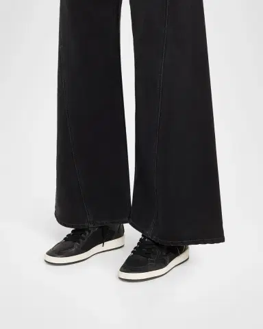 Golden Goose Ball Star Glitter Mesh Low-Top Sneakers | Thumbnail 2