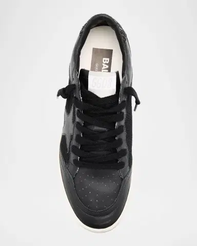 Golden Goose Ball Star Glitter Mesh Low-Top Sneakers | Thumbnail 6