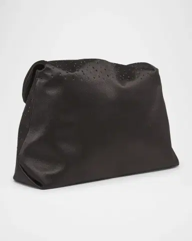 Roger Vivier Bouquet Rhinestone Satin Shoulder Bag | Thumbnail 2 Roger Vivier Bouquet Rhinestone Satin Shoulder Bag | Thumbnail 2