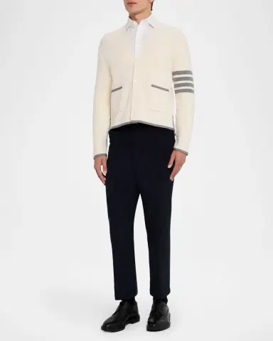 Thom Browne Men's Tapered Corduroy Chino Pants | Thumbnail 2 Thom Browne Men's Tapered Corduroy Chino Pants | Thumbnail 2