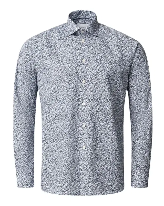 Men 's Signature Floral Contemporary-Fit Dress Shirt
