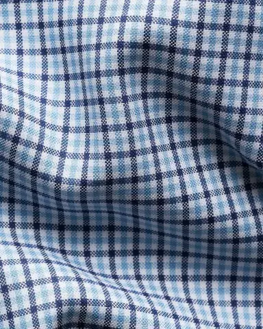 Eton Men's Signature Oxford Grid Check Contemporary-Fit Dress Shirt | Thumbnail 2 Eton Men's Signature Oxford Grid Check Contemporary-Fit Dress Shirt | Thumbnail 2