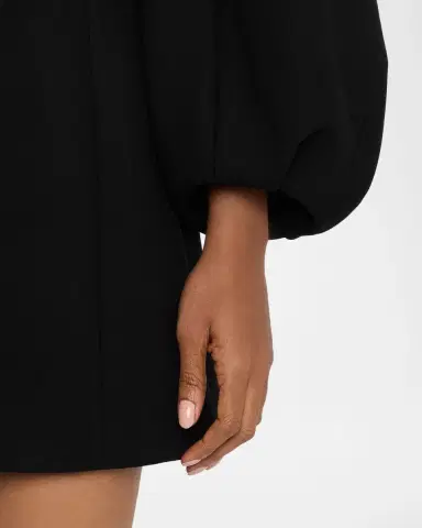 Dice Kayek High-Neck Balloon-Sleeve Mini Dress | Thumbnail 5
