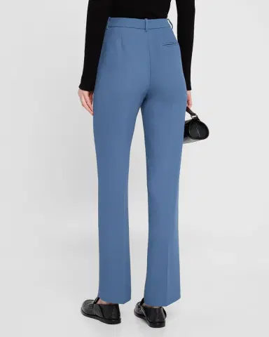 Emporio Armani Cropped Slim-Fit Pique Trousers | Thumbnail 3 Emporio Armani Cropped Slim-Fit Pique Trousers | Thumbnail 3