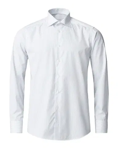 Eton Men's Elevated Stripe Supima 120 Slim-Fit Dress Shirt | Thumbnail 1