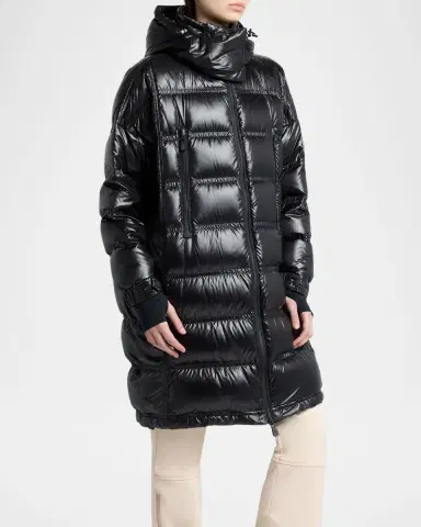 Moncler Grenoble Rochelairs Hooded Long Down Jacket | Thumbnail 4 Moncler Grenoble Rochelairs Hooded Long Down Jacket | Thumbnail 4