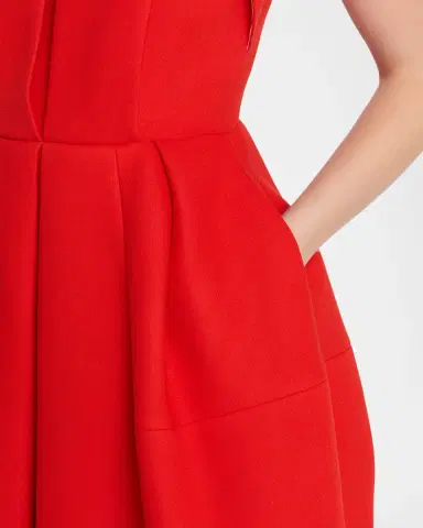 Dice Kayek Short-Sleeve Pleated Mini Dress | Thumbnail 5