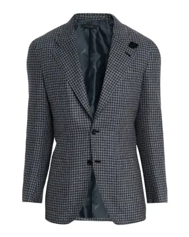 Brioni Men's Silk and Wool Mix Houndstooth Sport Coat | Thumbnail 1 Brioni Men's Silk and Wool Mix Houndstooth Sport Coat | Thumbnail 1