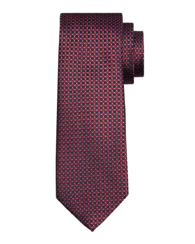Canali Men 's Neat Jacquard Silk Tie | Thumbnail 1