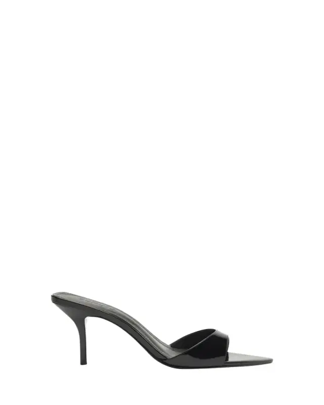 Schutz Elodie Patent Stiletto Mule Sandals
