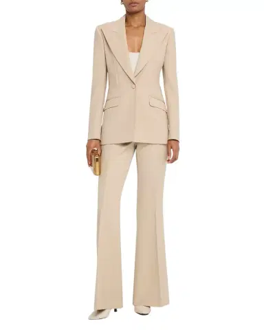 Gabriela Hearst Leiva Single-Breasted Blazer Jacket | Thumbnail 1