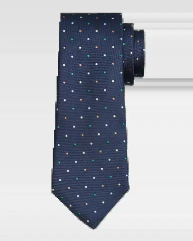 Paul Smith Men's Silk Micro-Polka Dot Silk Tie | Thumbnail 2 Paul Smith Men's Silk Micro-Polka Dot Silk Tie | Thumbnail 2