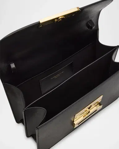 Victoria Beckham The Dorian Flap Leather Shoulder Bag | Thumbnail 4 Victoria Beckham The Dorian Flap Leather Shoulder Bag | Thumbnail 4