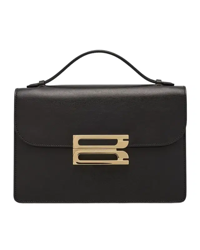 Victoria Beckham The Dorian Flap Leather Shoulder Bag