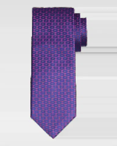 Stefano Ricci Men 's Tonal Woven Oval Silk Tie | Thumbnail 2